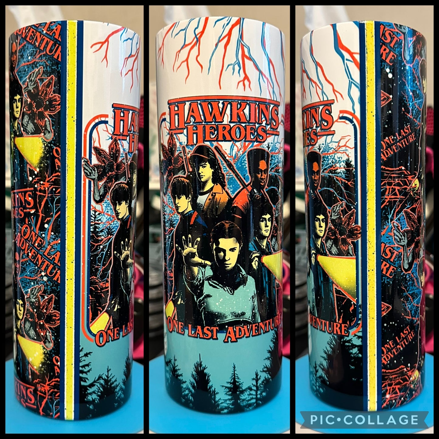 Stranger Hawkins 20oz Sublimation Tumbler