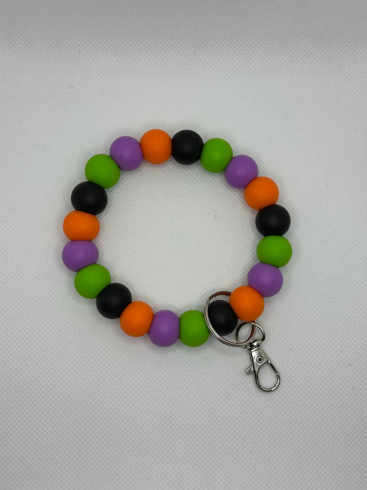 Halloween Mix Oversized Silicone Bead Wristlet