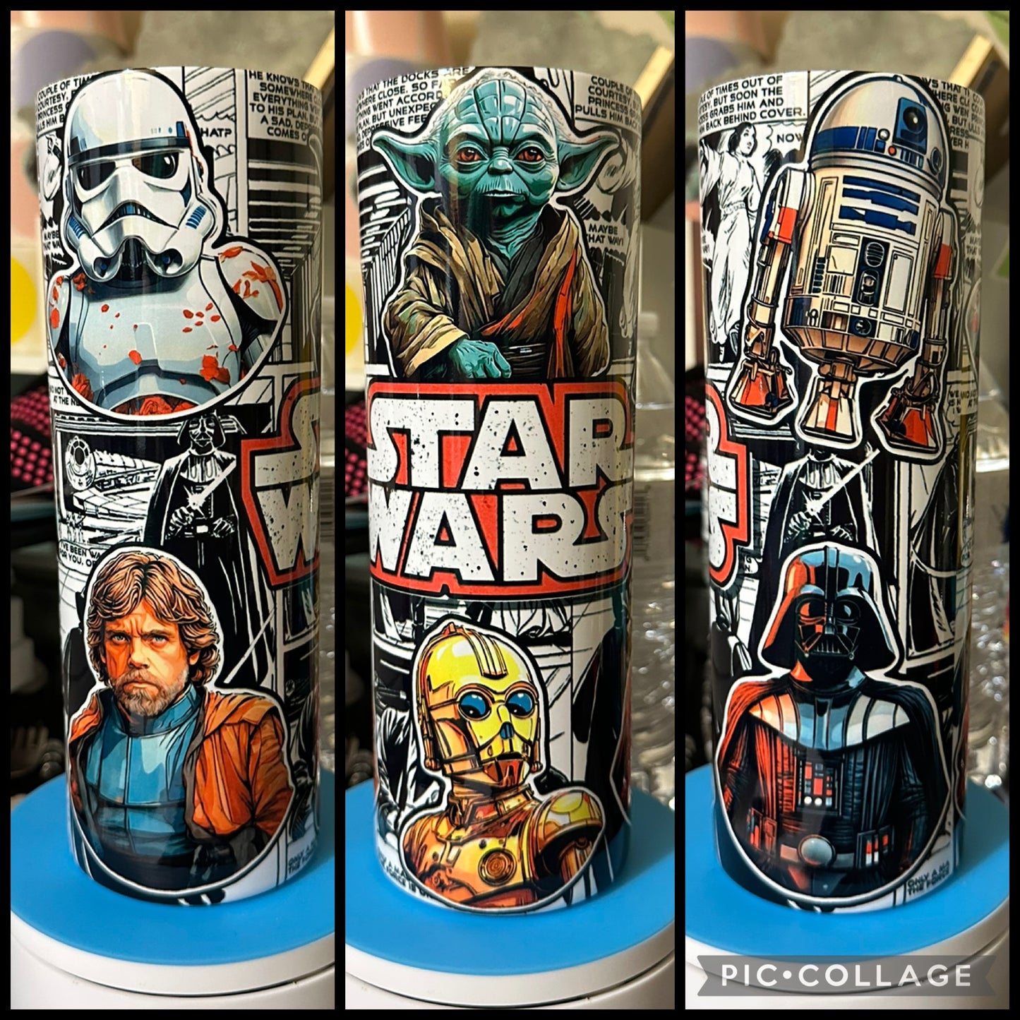 May The Force 20oz Sublimation Tumbler