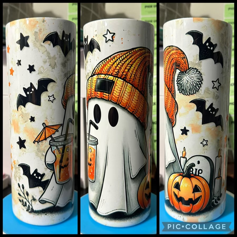 Boujee Ghost 20oz Sublimation Tumbler