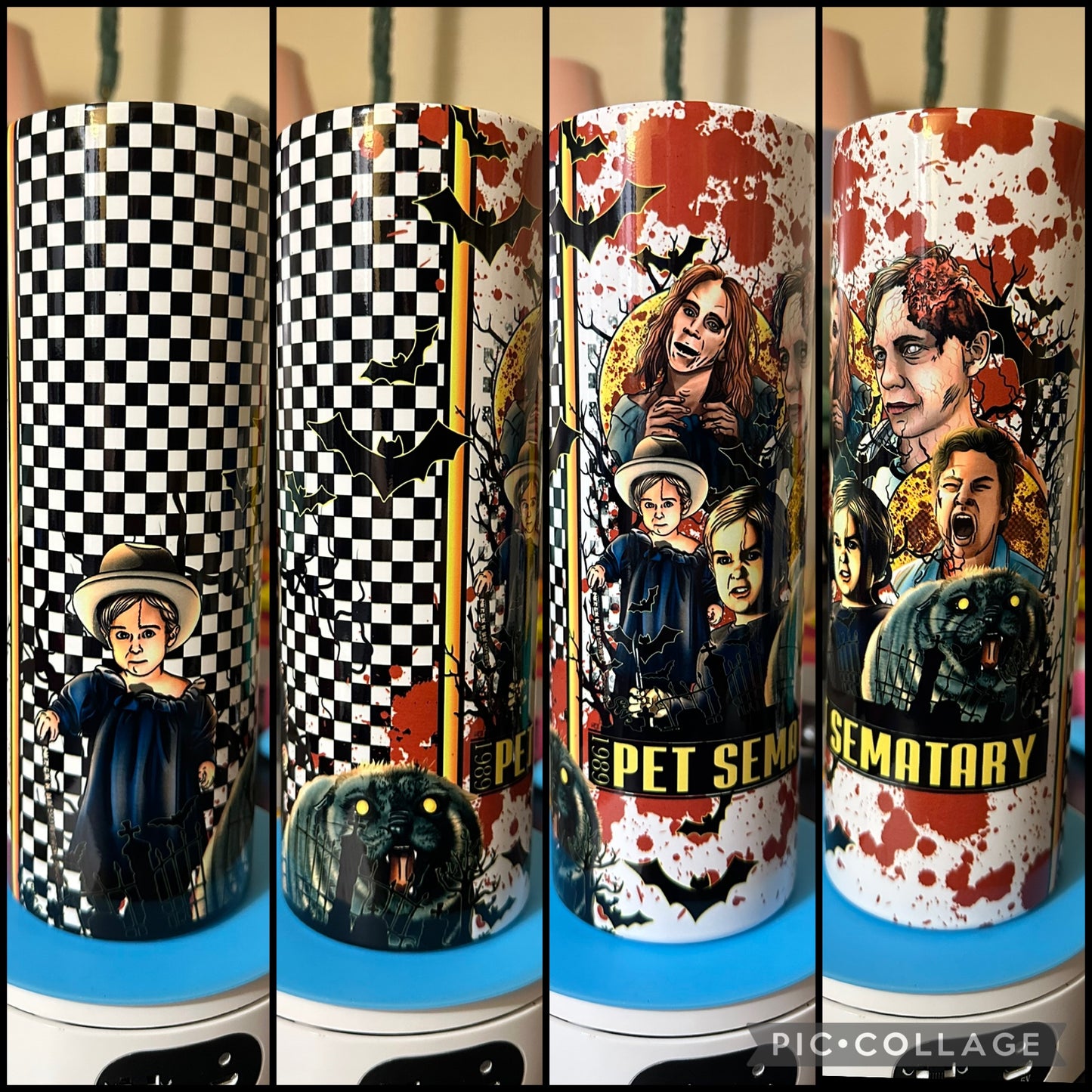 Cat Cemetery 20oz Sublimation Tumbler