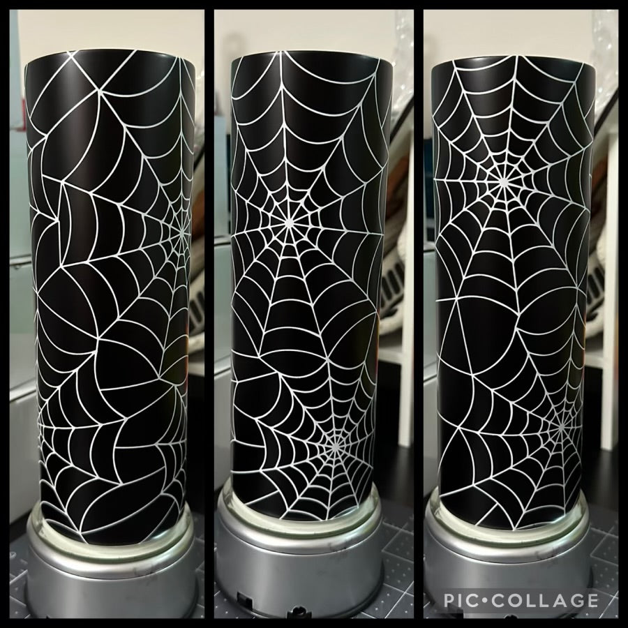 Spider Web 20oz Glossy Sublimation Tumbler