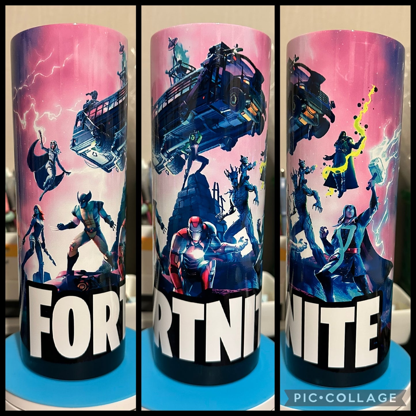 Fort Video Game 20oz Sublimation Tumbler