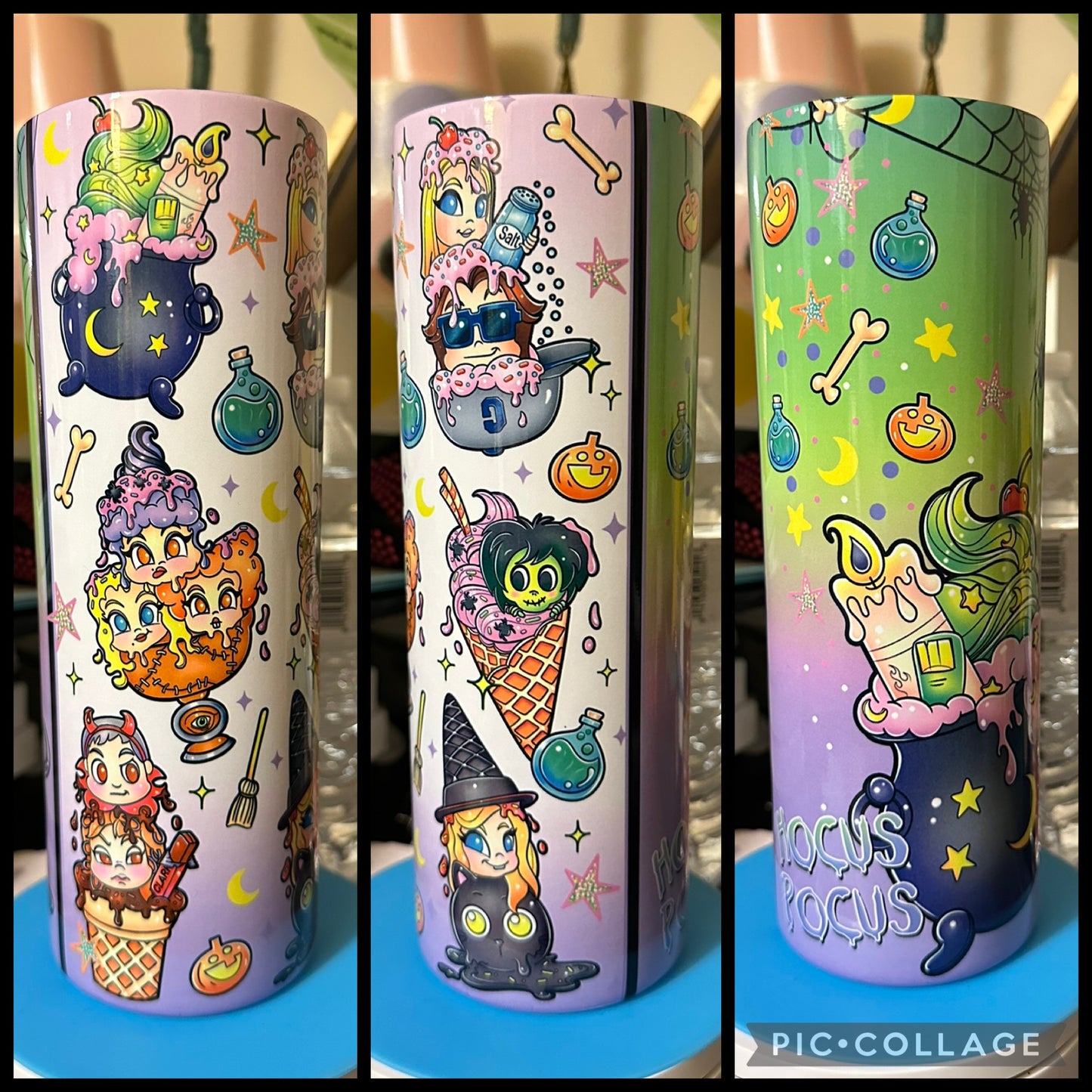 Sandersons Halloween Ice Cream 20oz Sublimation Tumbler