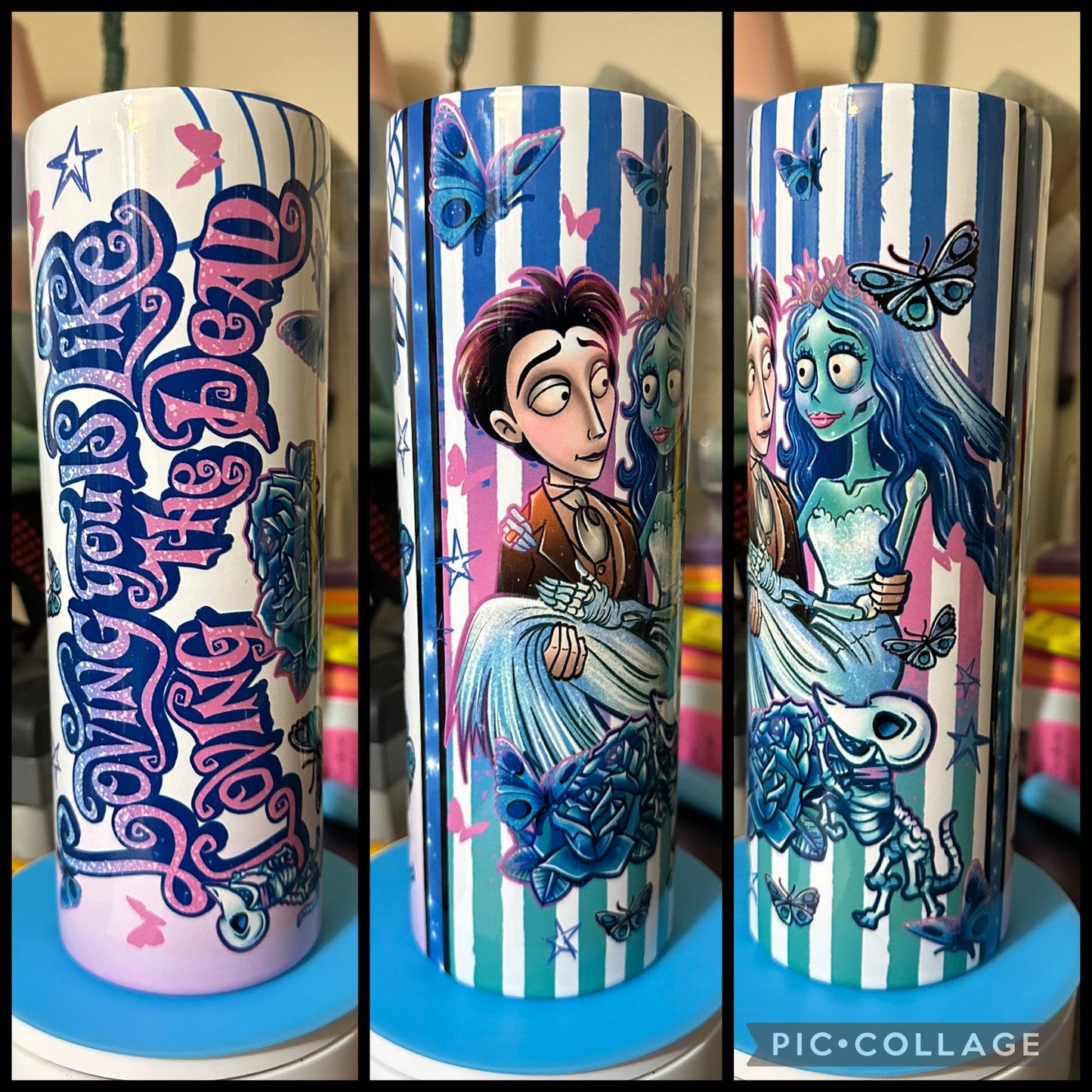 The Dead Bride 20oz Sublimation Tumbler