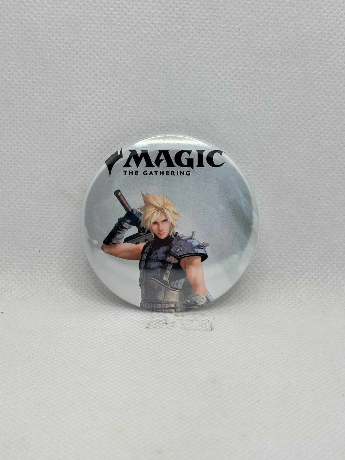 Magic Cloud Strife Button Pin