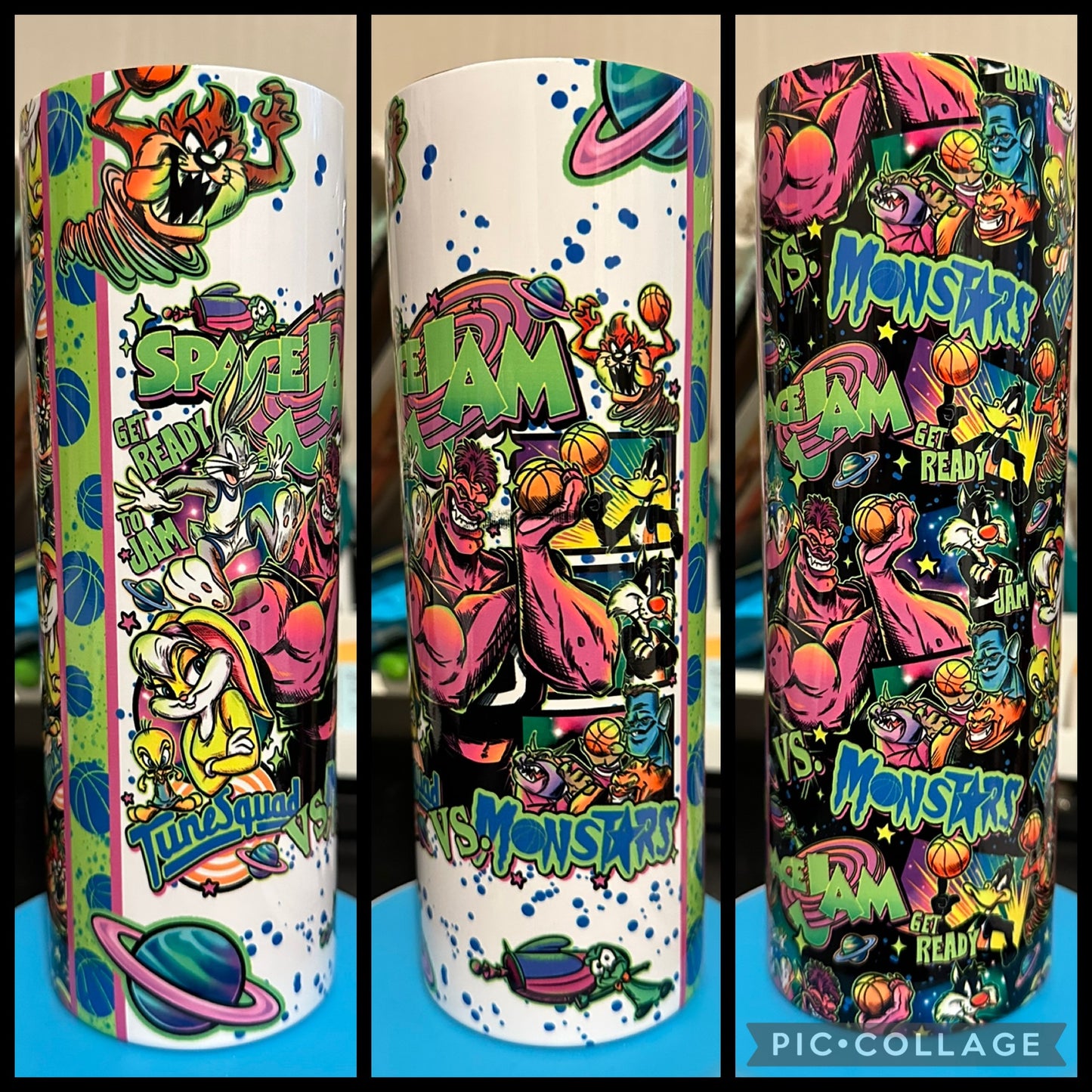 Toon Squad Basketball 20oz Sublimation Tumbler