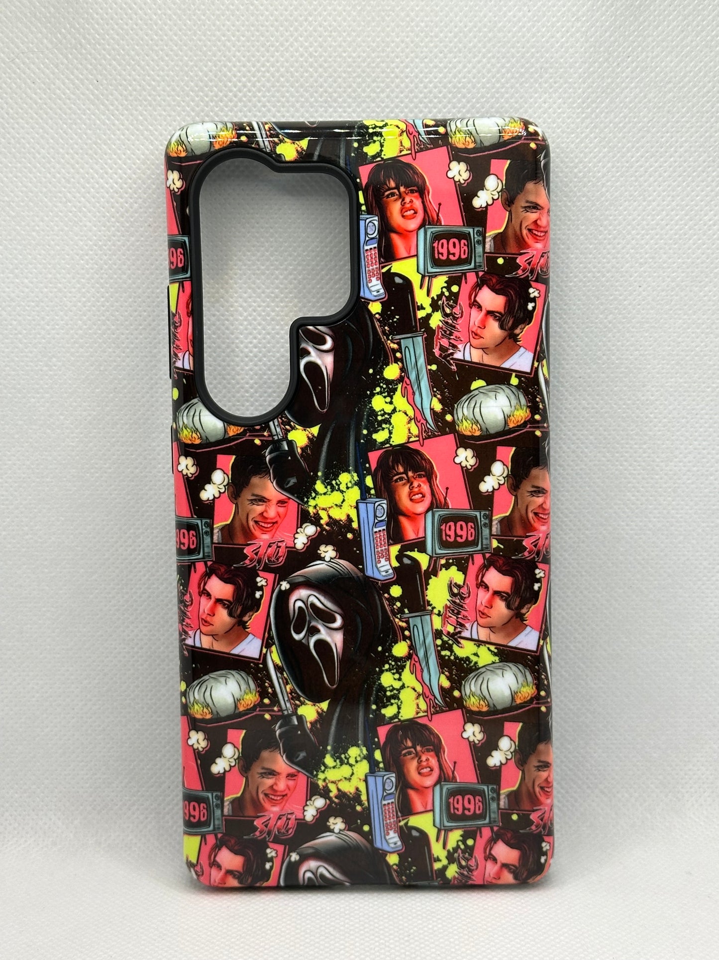 Neon Scream Ghost Magnetic Phone Case