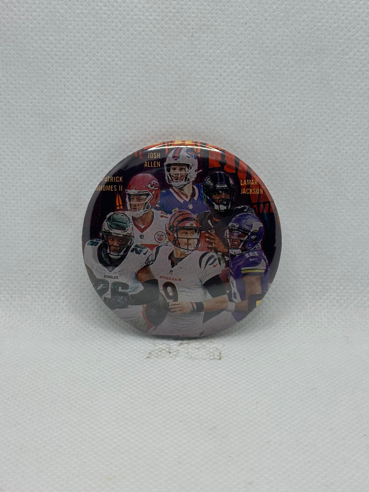 Pro Football Quarterbacks Button Pin