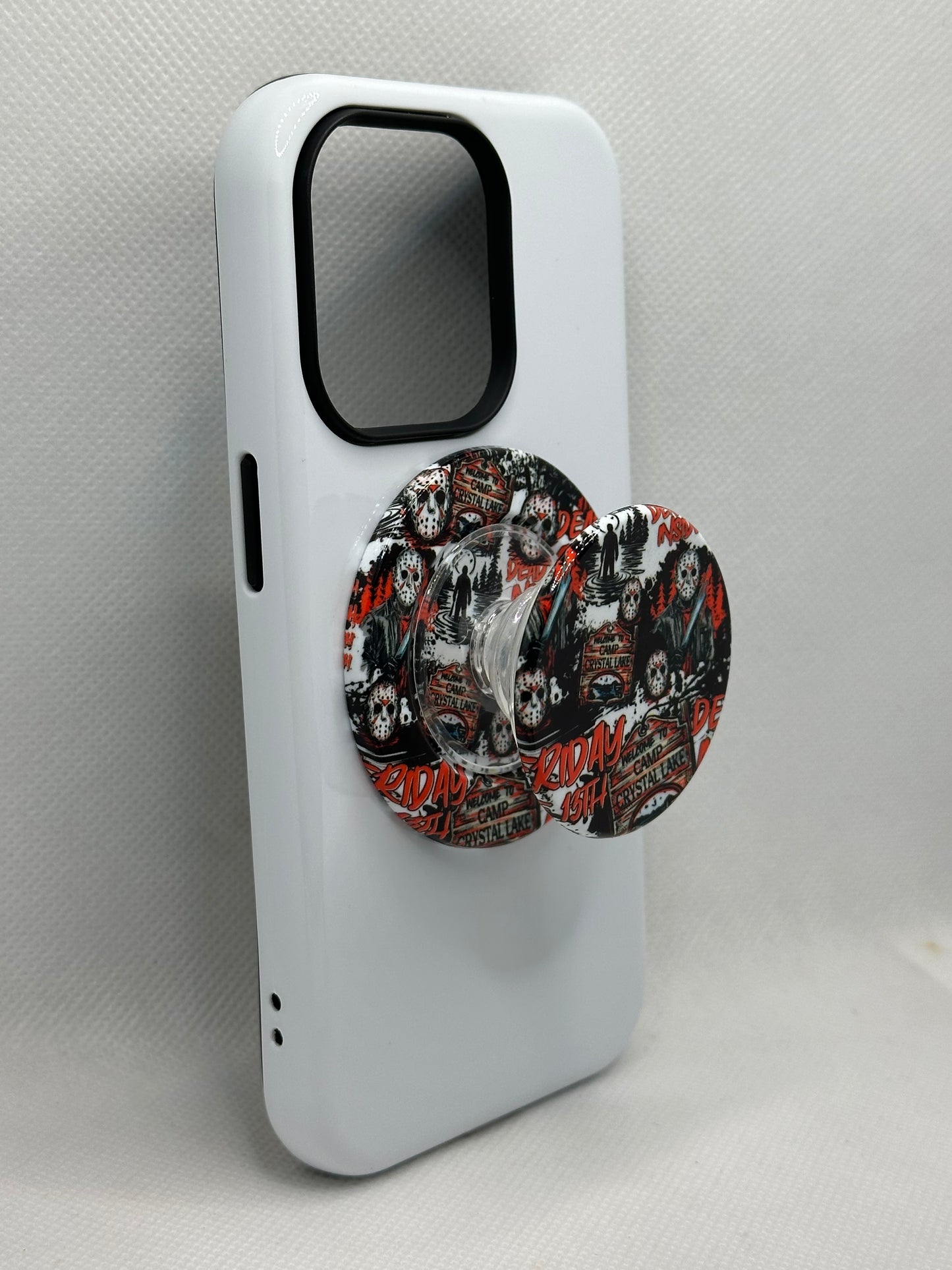 Scary Jason Lake Magnetic Phone Grip