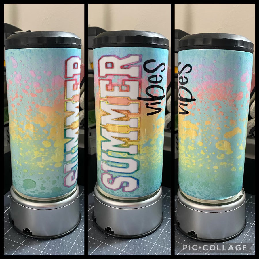 Summer Vibes 4 in 1 Can Koozie
