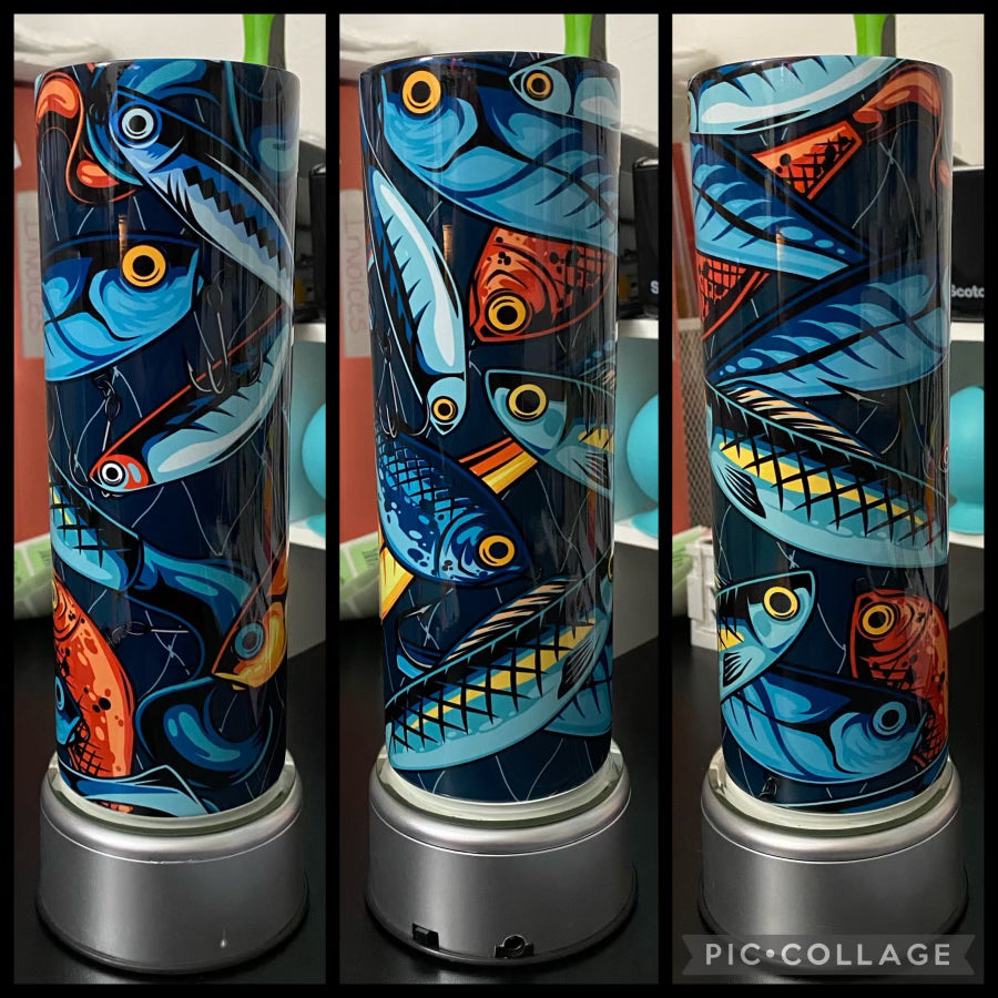 Fishing Lures 20oz Sublimation Tumbler