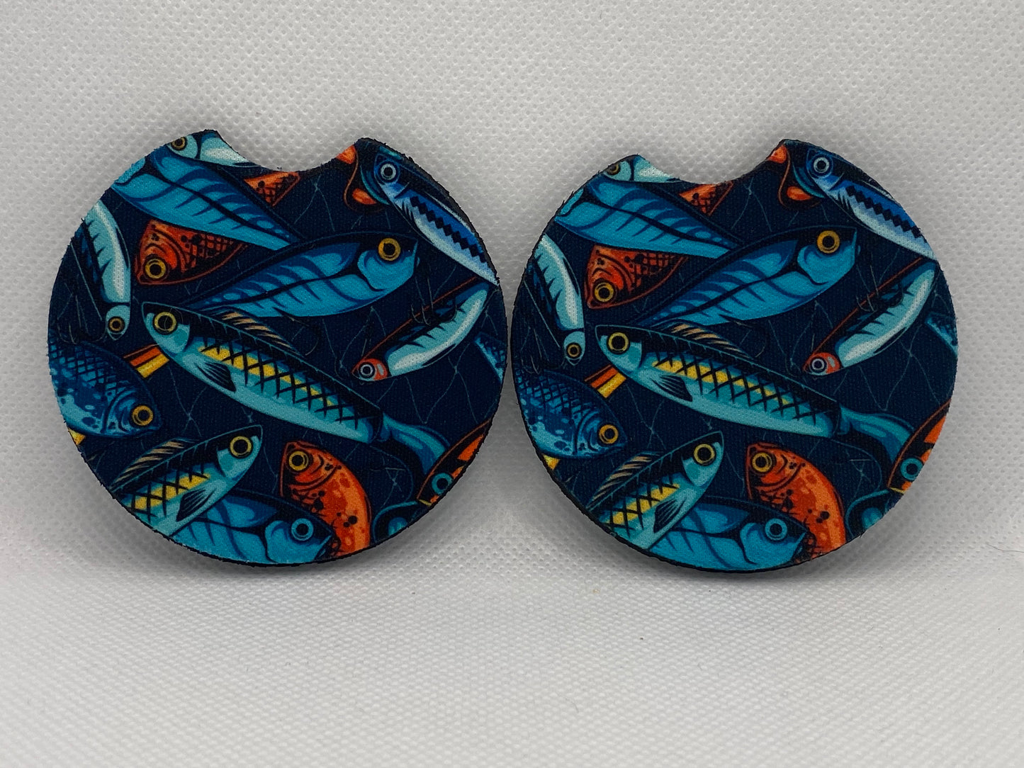 Fishing Lures Fishing Car Coasters