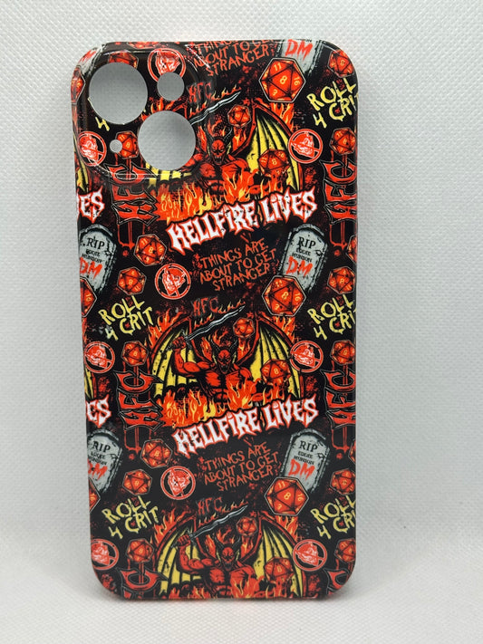 Stranger Hellfire Hard Shell Phone Case