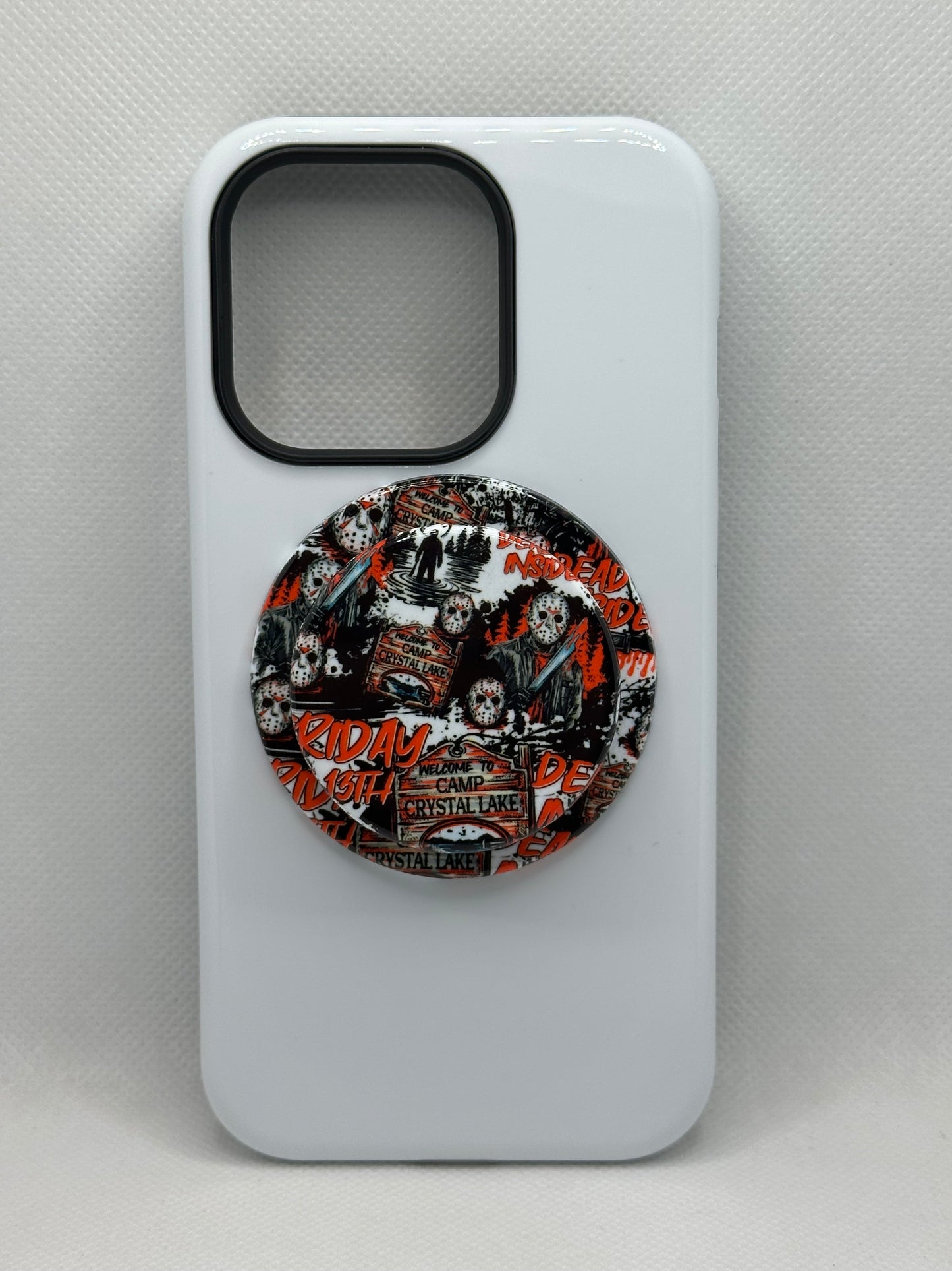 Scary Jason Lake Magnetic Phone Grip