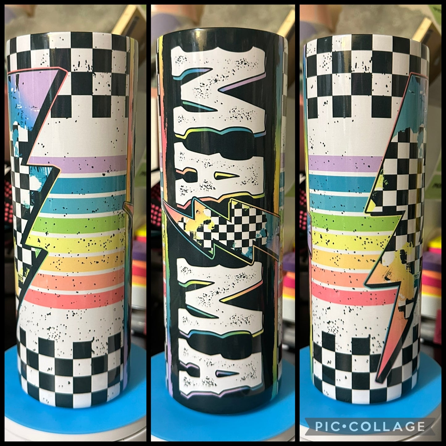 Mama Lightning 20oz Sublimation Tumbler