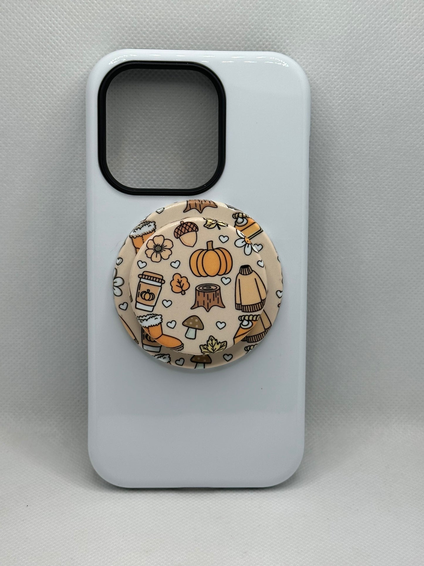 Pumpkin Spice Fall Magnetic Phone Grip