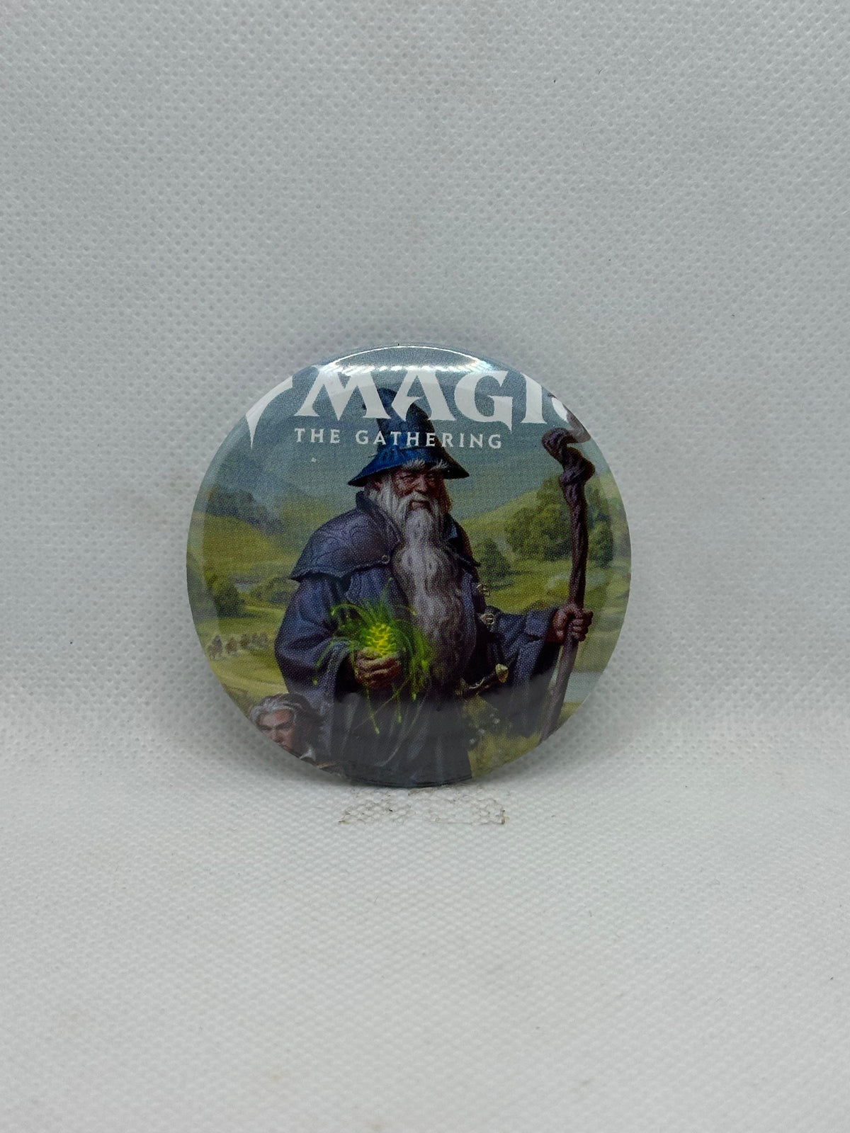 Magical Hobbit Gandalf Button Pin
