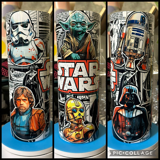 May The Force 20oz Sublimation Tumbler