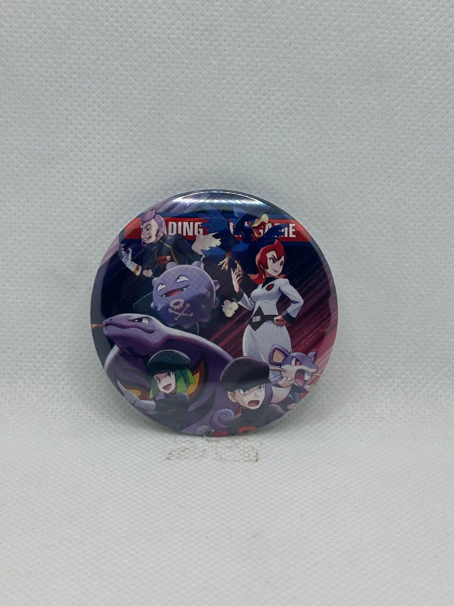 Team Rocket And Friends Button Pin