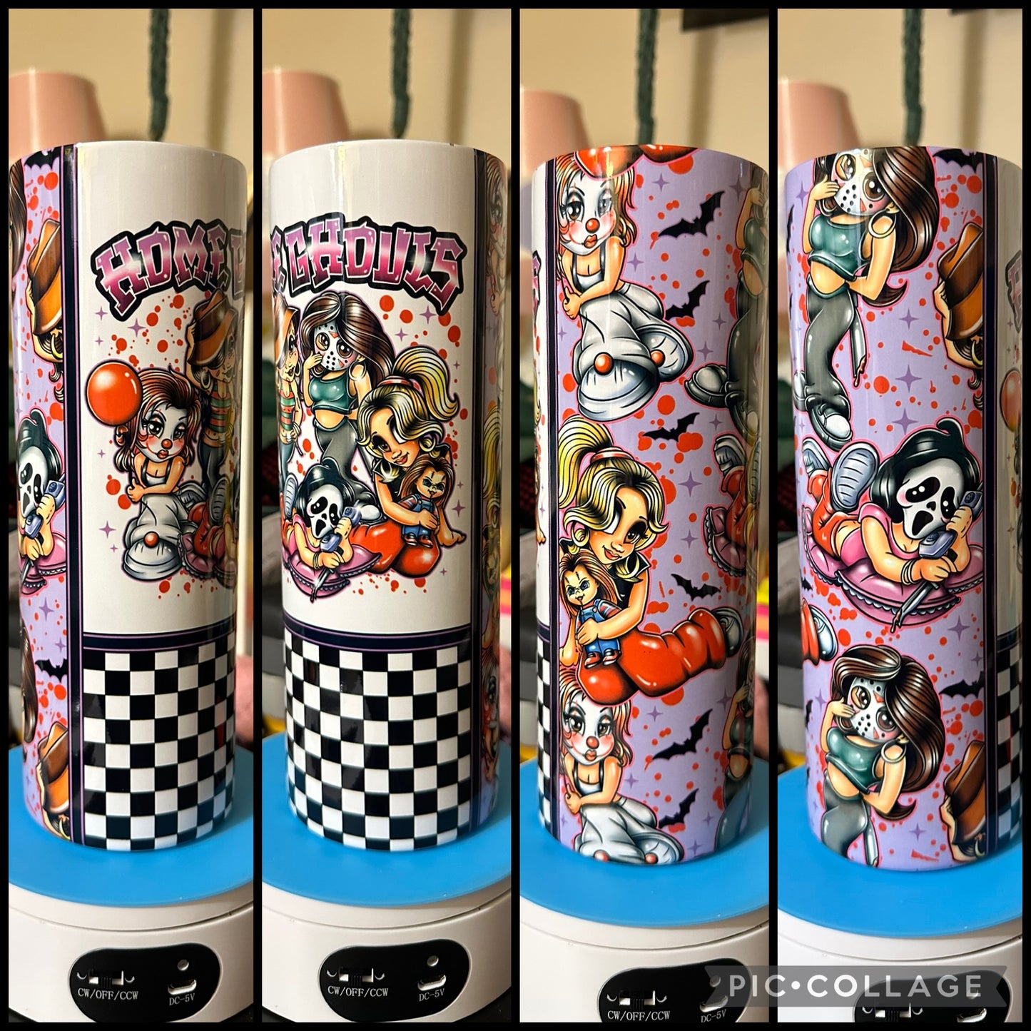 Home Ghouls 20oz Sublimation Tumbler