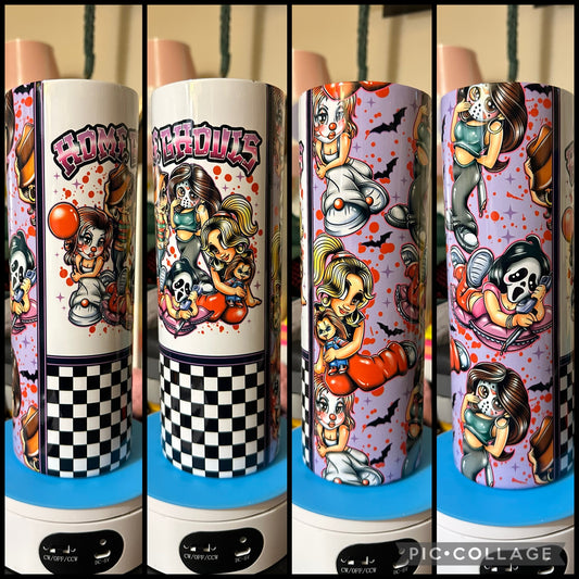 Home Ghouls 20oz Sublimation Tumbler