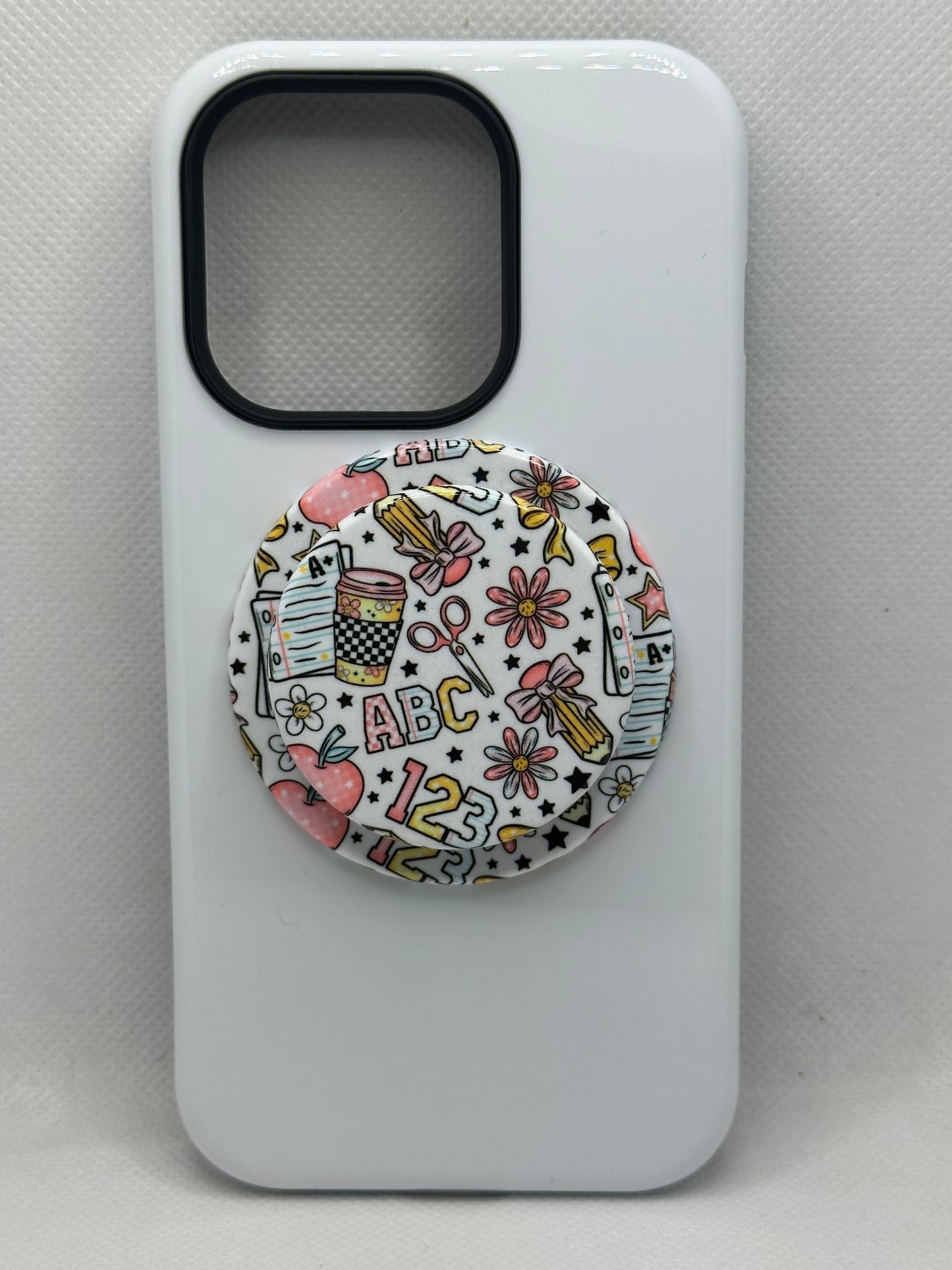 Teacher Vibes Magnetic Phone Grip