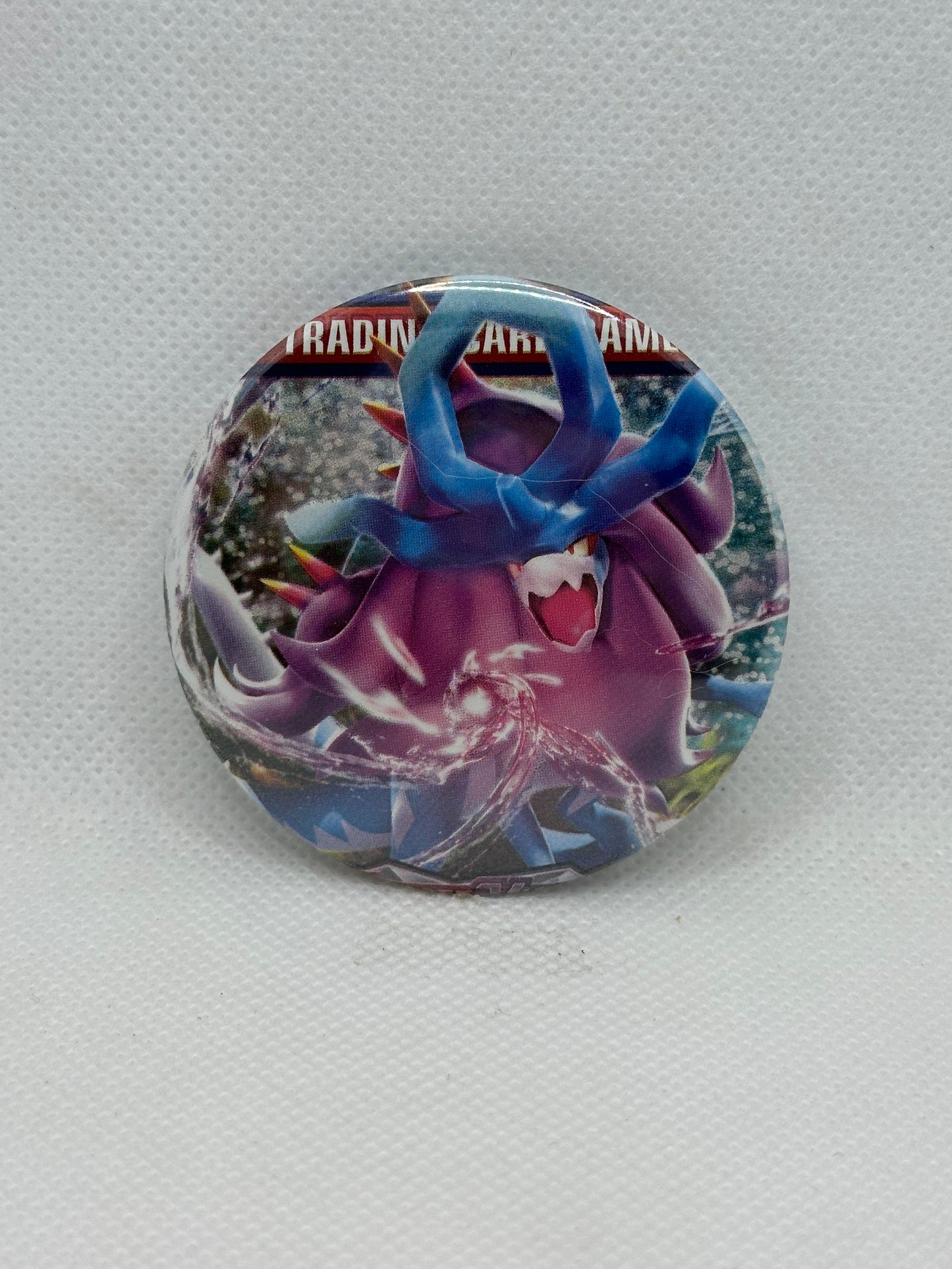 Walking Wake Button Pin