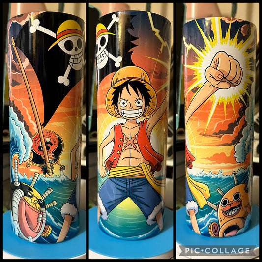 One P Anime 20oz Sublimation Tumbler
