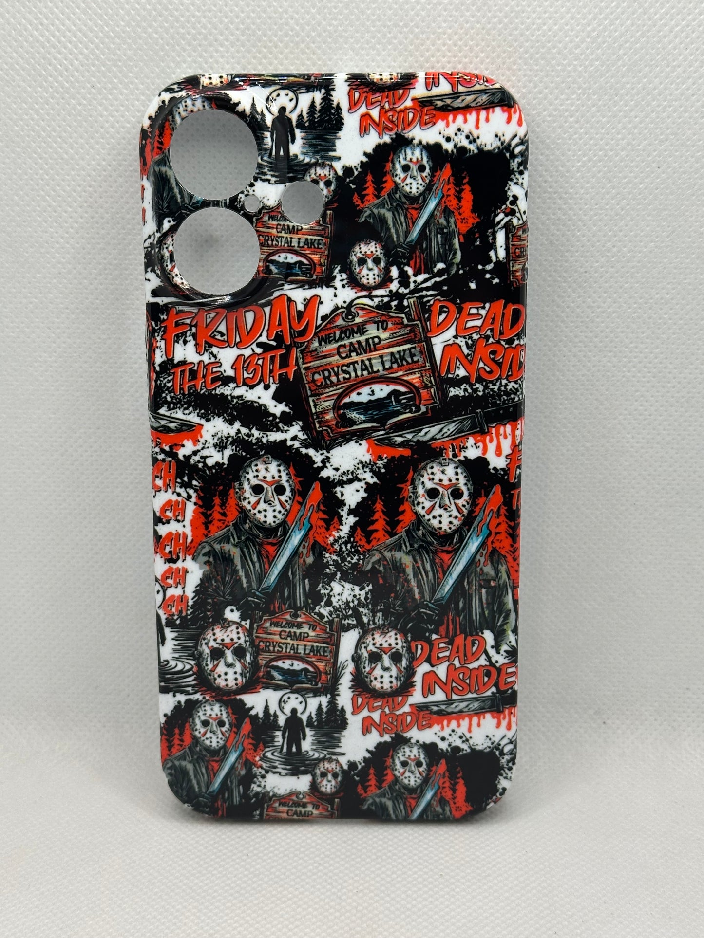 Scary Jason Lake Hard Shell Phone Case