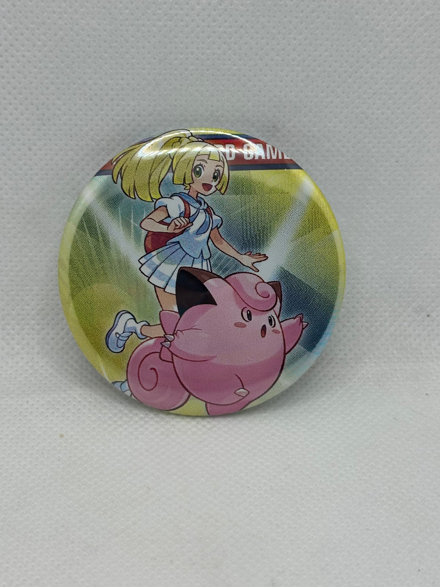 Journey Lilly Button Pin