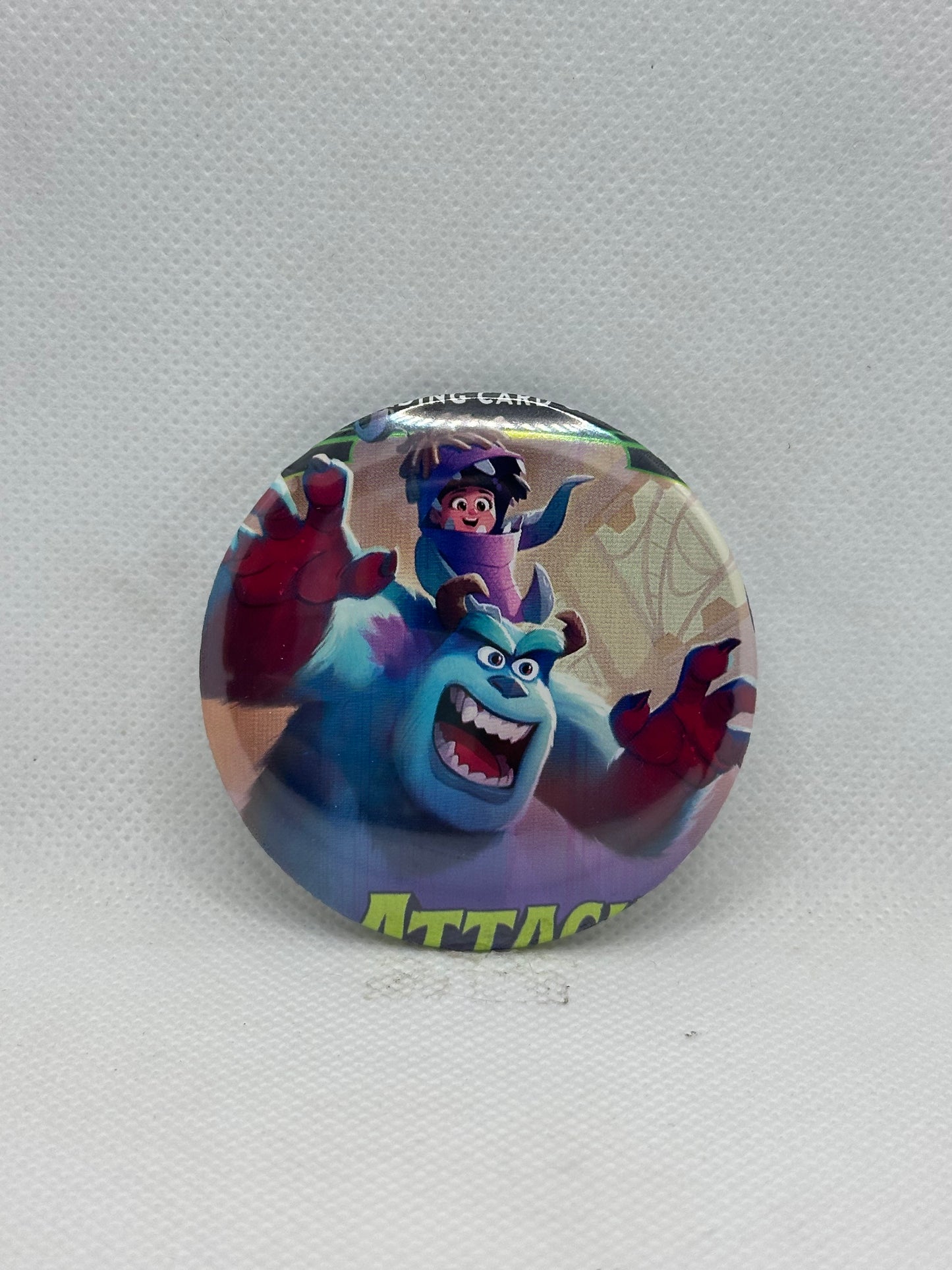 Monsters Button Pin