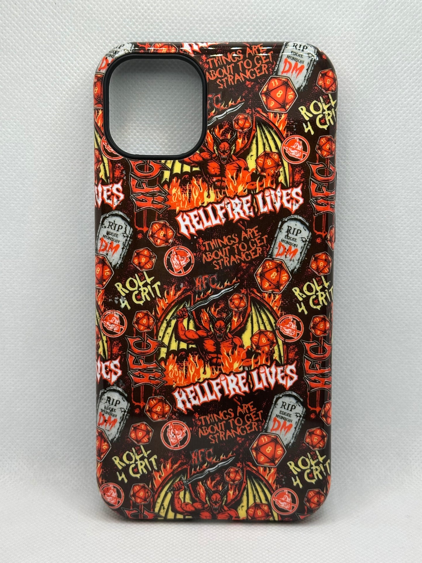 Stranger Hellfire Magnetic Phone Case