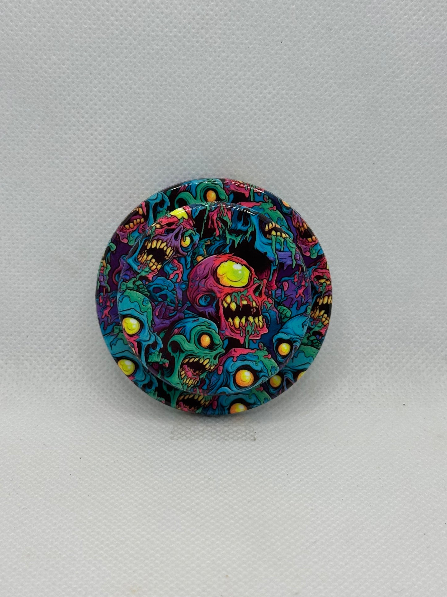 Zombie Skulls Magnetic Phone Grip