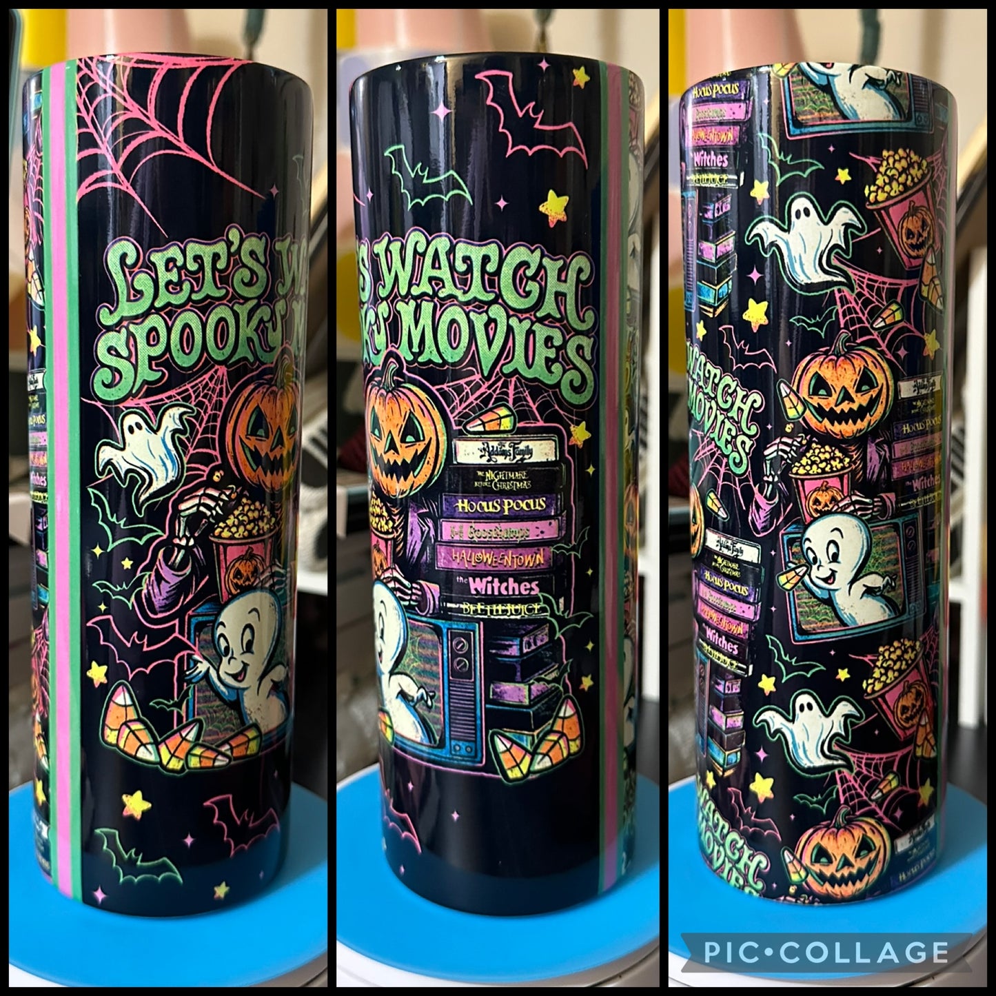 Spooky Movie Classics 20oz Sublimation Tumbler
