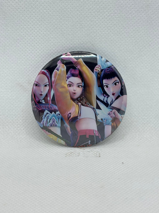 Pop Hunter Button Pin