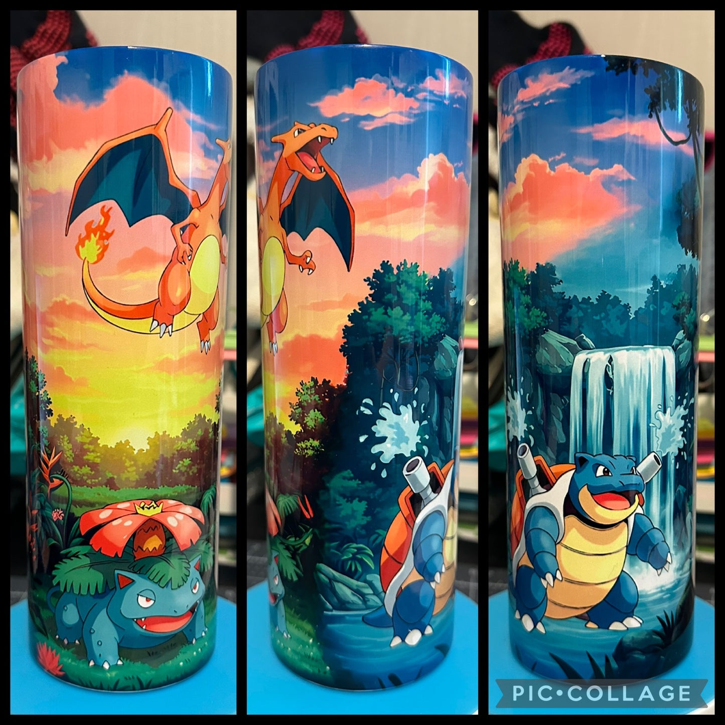 Anime First Partners Gen 1 Final Evolution 20oz Sublimation Tumbler