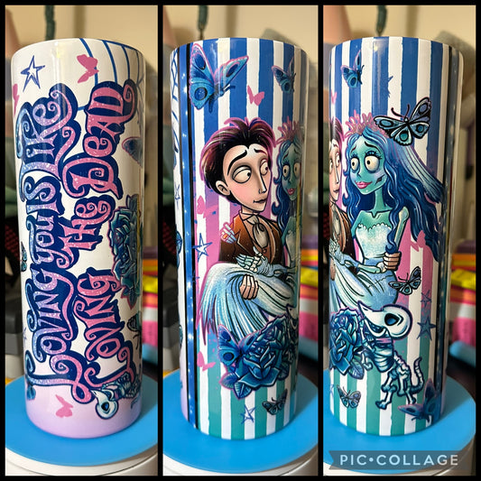The Dead Bride 20oz Sublimation Tumbler