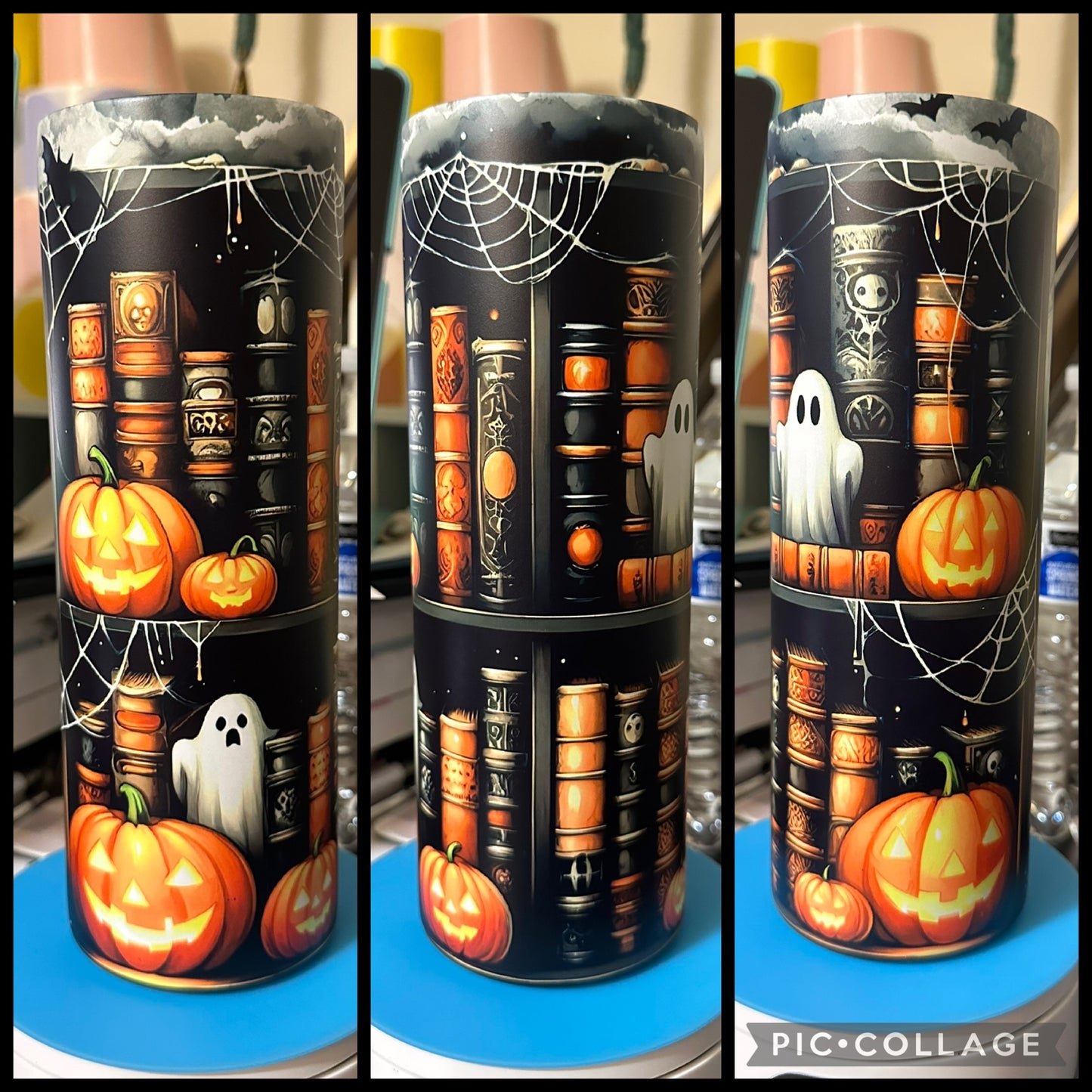 Spooky Book Season 20oz Glow In The Dark Tumbler