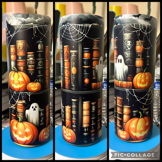 Spooky Book Season 20oz Glow In The Dark Tumbler
