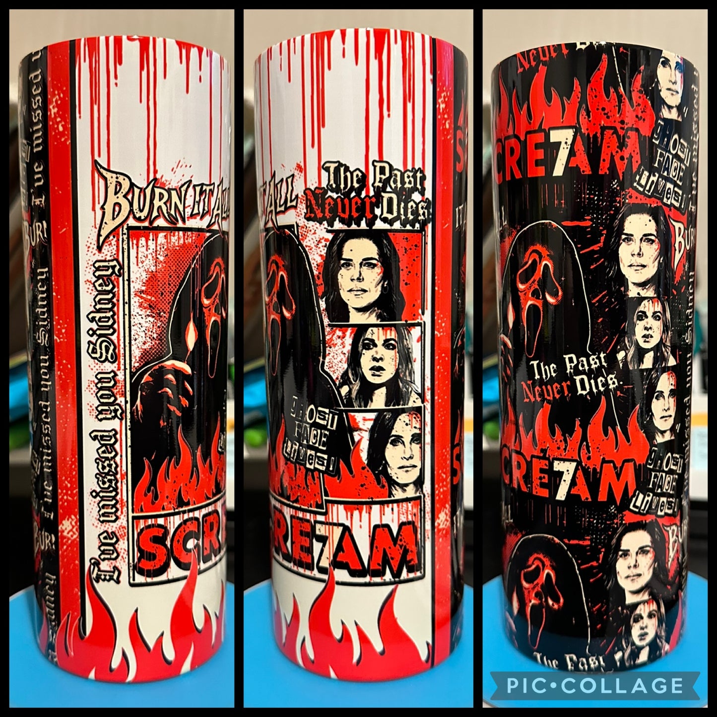 Slasher Ghost 7 20oz Sublimation Tumbler