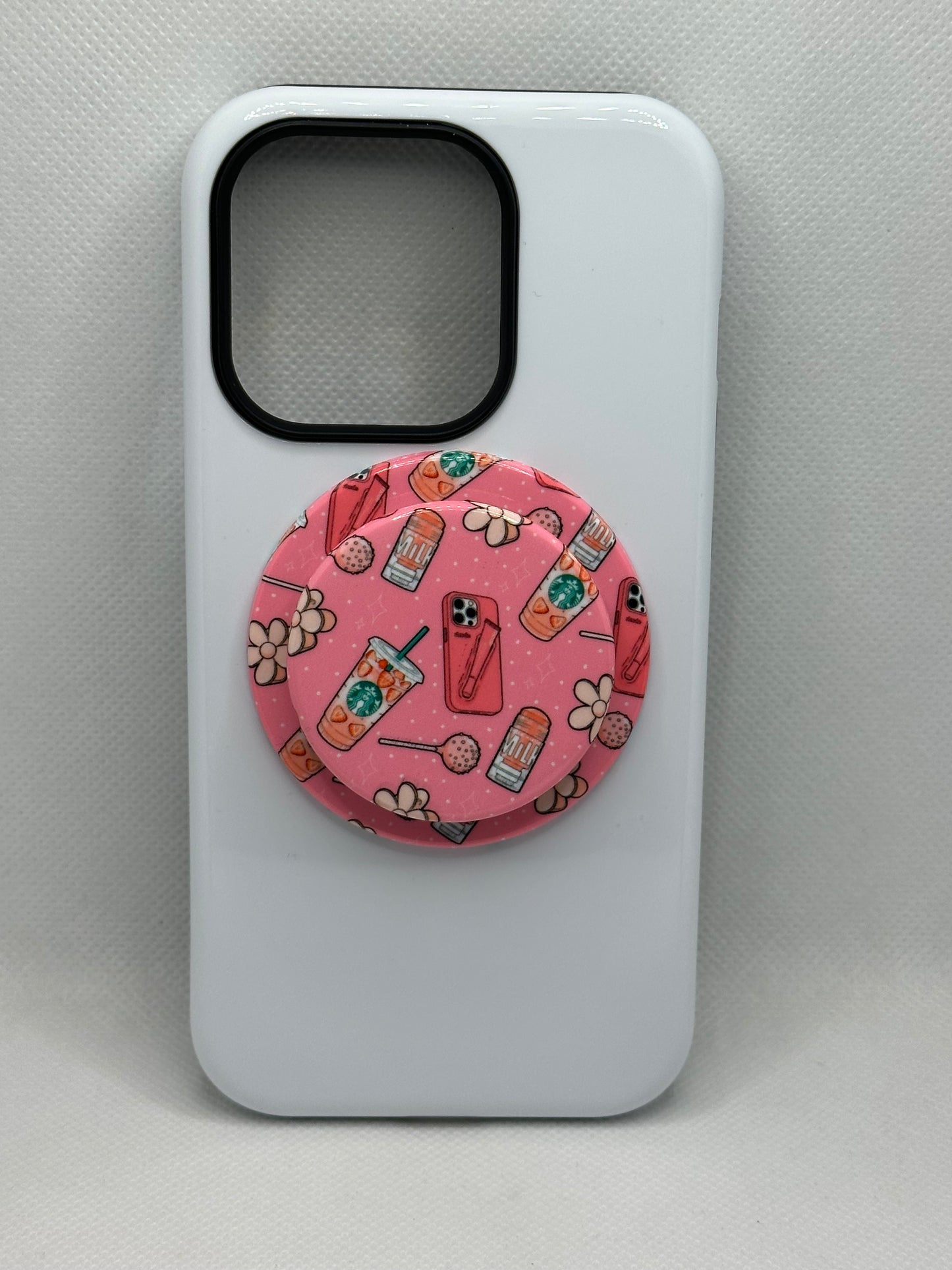 The Pink Essentials Magnetic Phone Grip