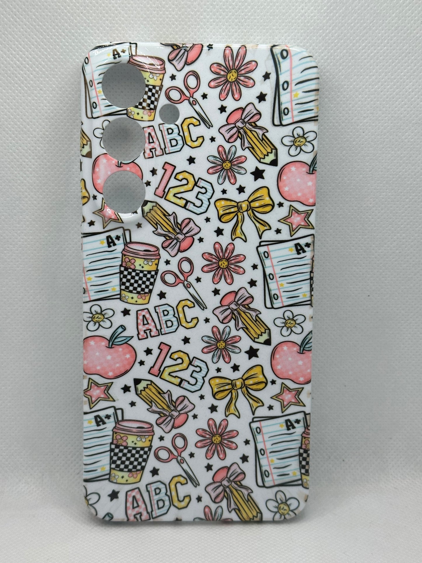 Teacher Vibes Hard Shell Phone Case