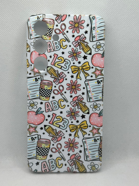 Teacher Vibes Hard Shell Phone Case