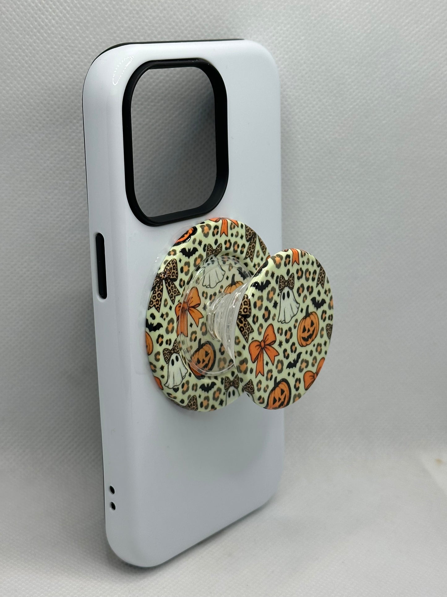 Leopard Ghost Magnetic Phone Grip