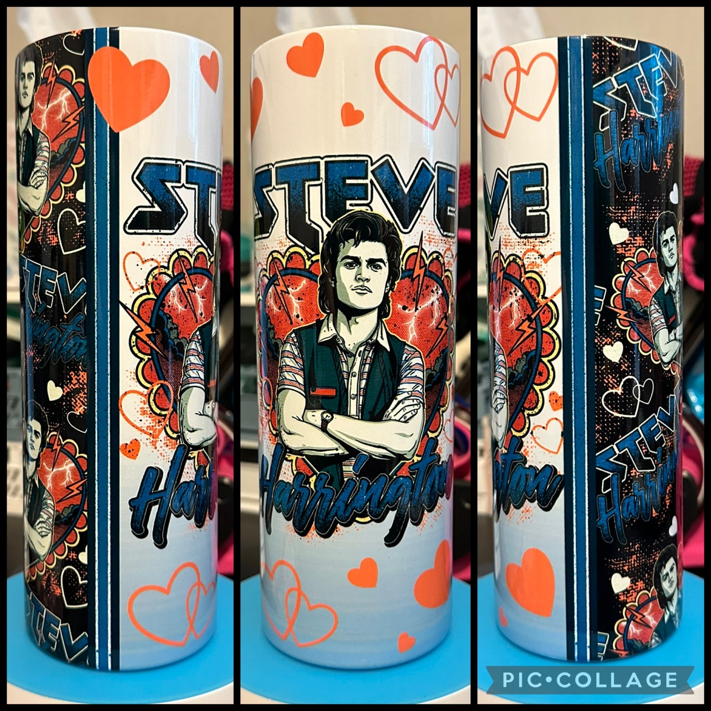 Stranger Steve 20oz Sublimation Tumbler
