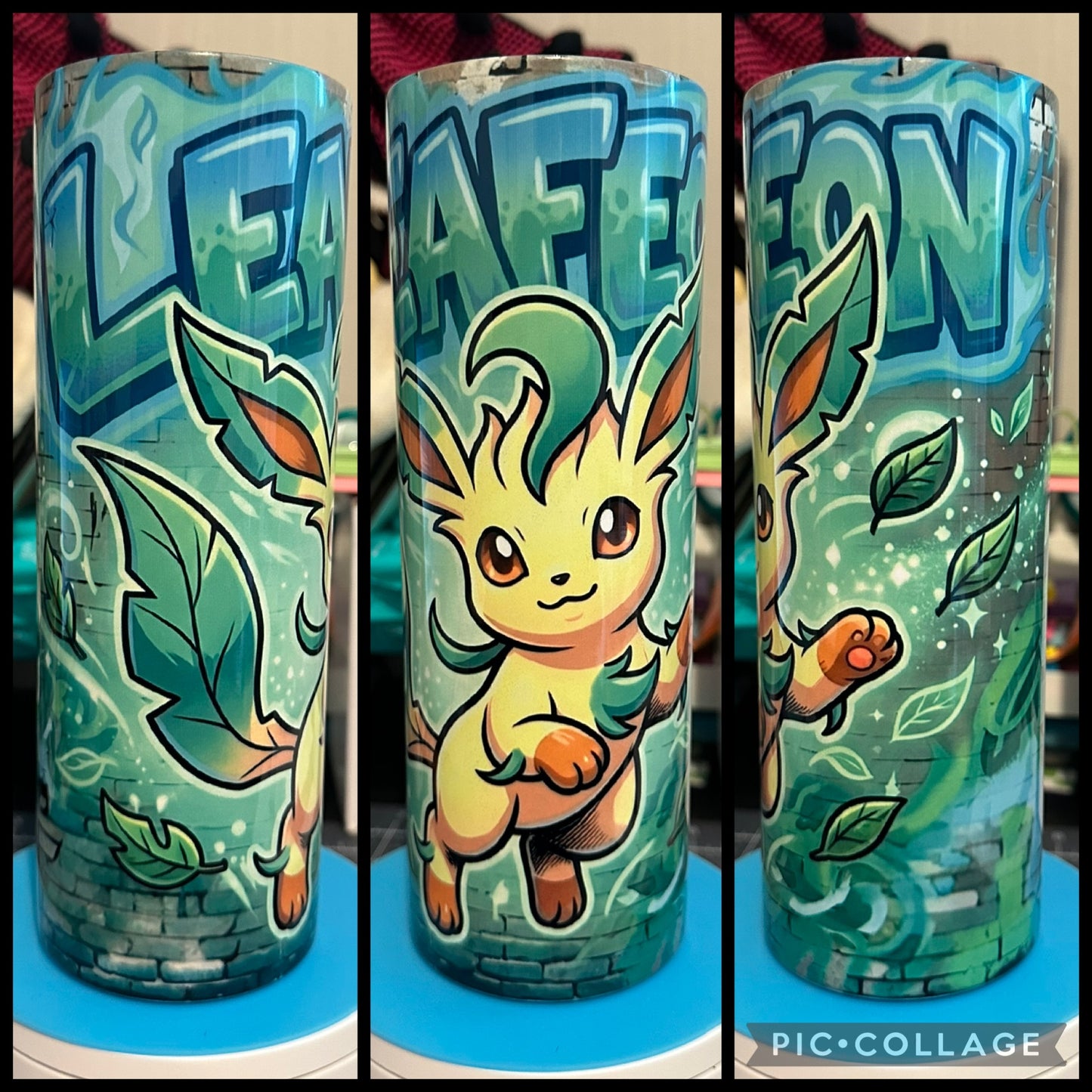 Graffiti Anime Leaf Fox 20oz Sublimation Tumbler