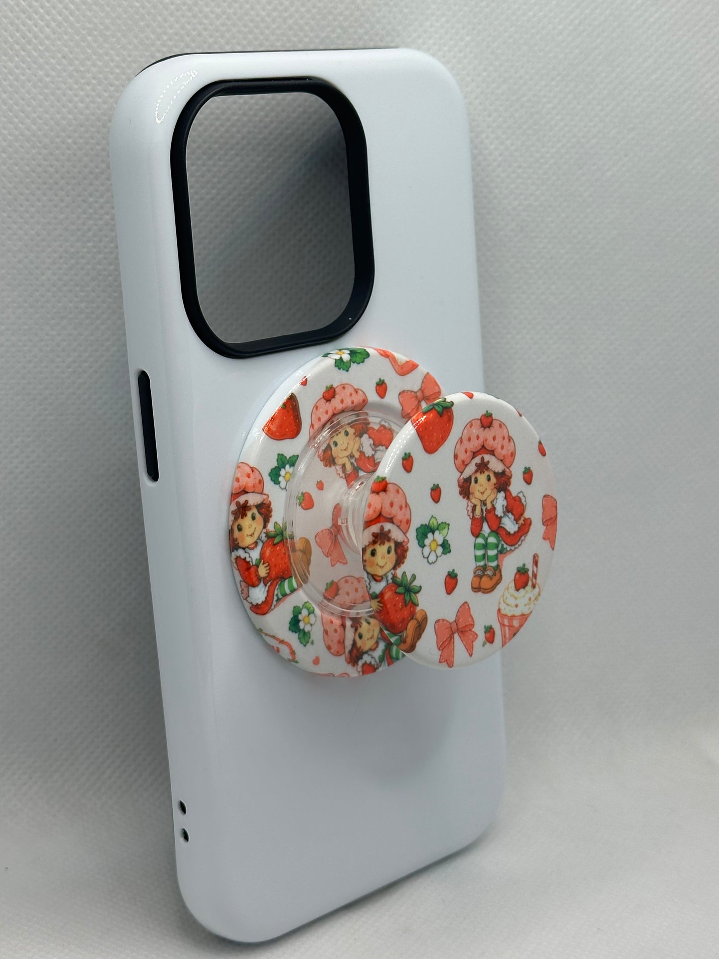 Strawberry Girl Magnetic Phone Grip