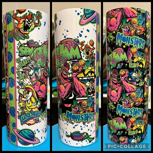 Toon Squad Basketball 20oz Sublimation Tumbler