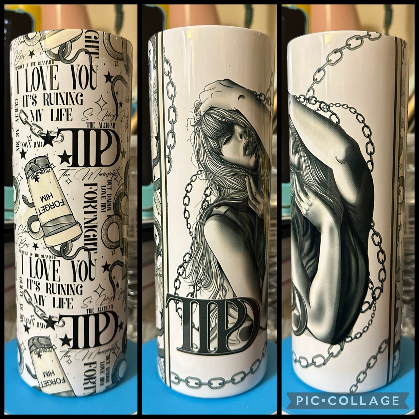 Tortured Poets 20oz Sublimation Tumbler